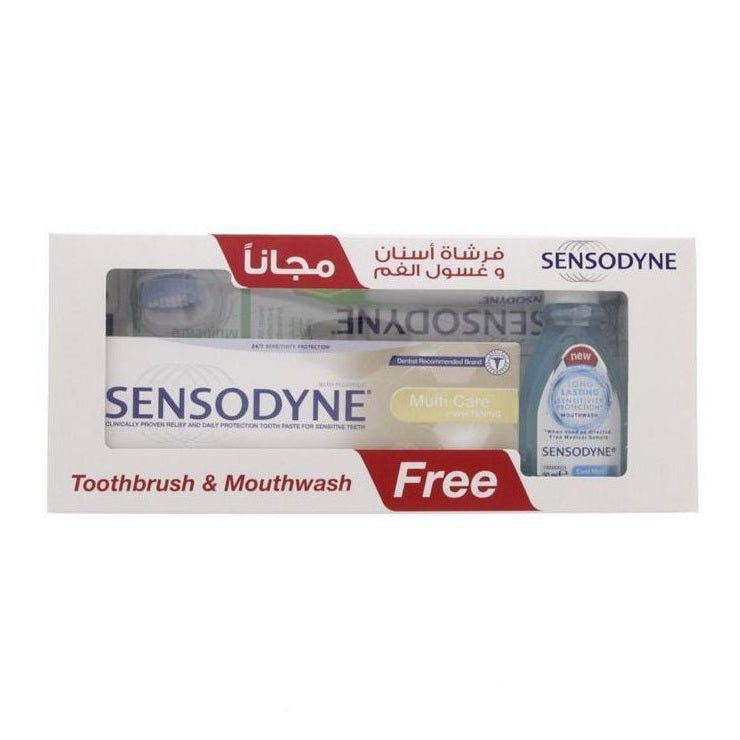 Sensodyne Multi Care + Whitening Kit