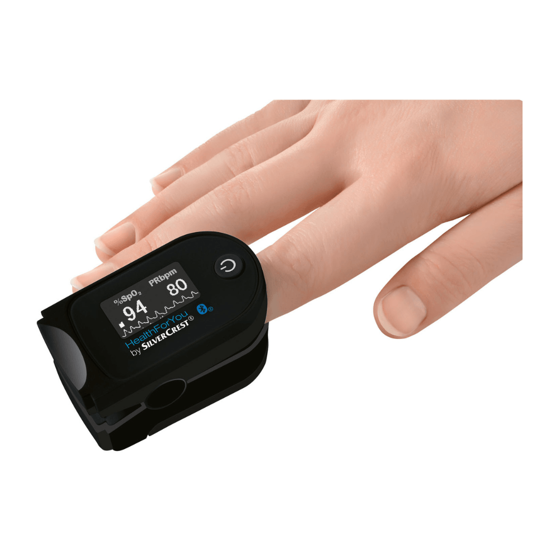 SILVERCREST PULSE OXIMETER, BLUETOOTH® FUNCTION, WITH APP