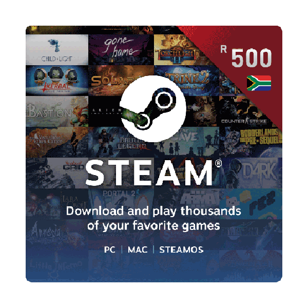 South Africa - Steam ZAR 500