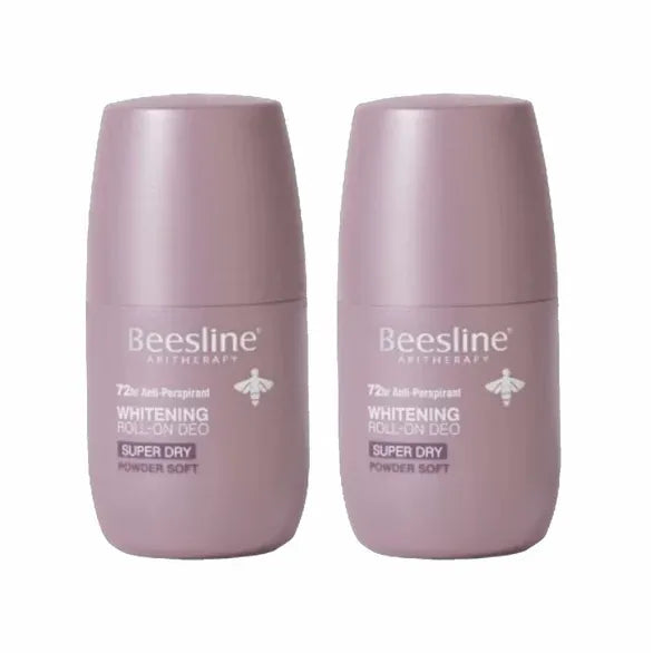 Beesline Coffret Whitening Roll On Super Dry Powder Soft (1+1 FREE)