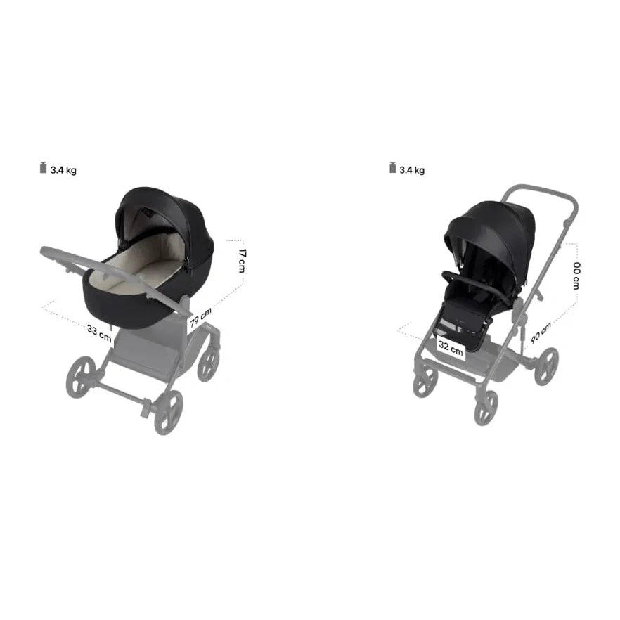 Anex Eli in1 Travel Travel System Stroller Excite