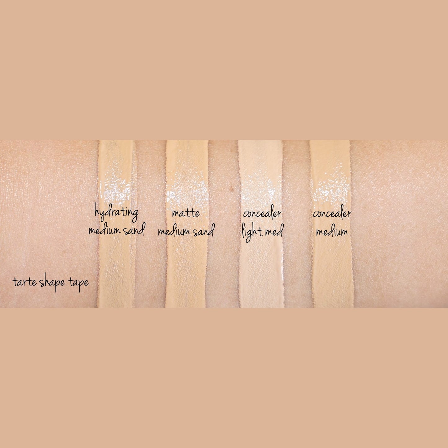 TARTE SHAPE TAPE CONTOUR CONCEALER-DOUBLE DUTY BEAUTY-LIGHT MEDIUM SAND 27S