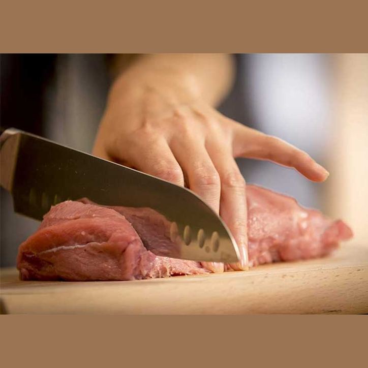 Tefal Ice Force Stainless Steel Santoku Knife – 18cm, K2320614