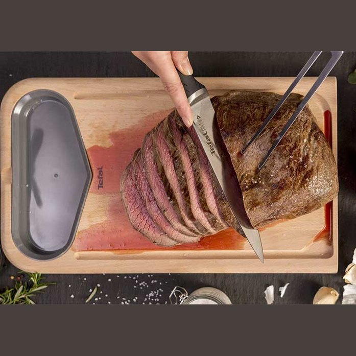 Tefal Ice Force Stainless Steel Slicing Knife 20cm, K2320714