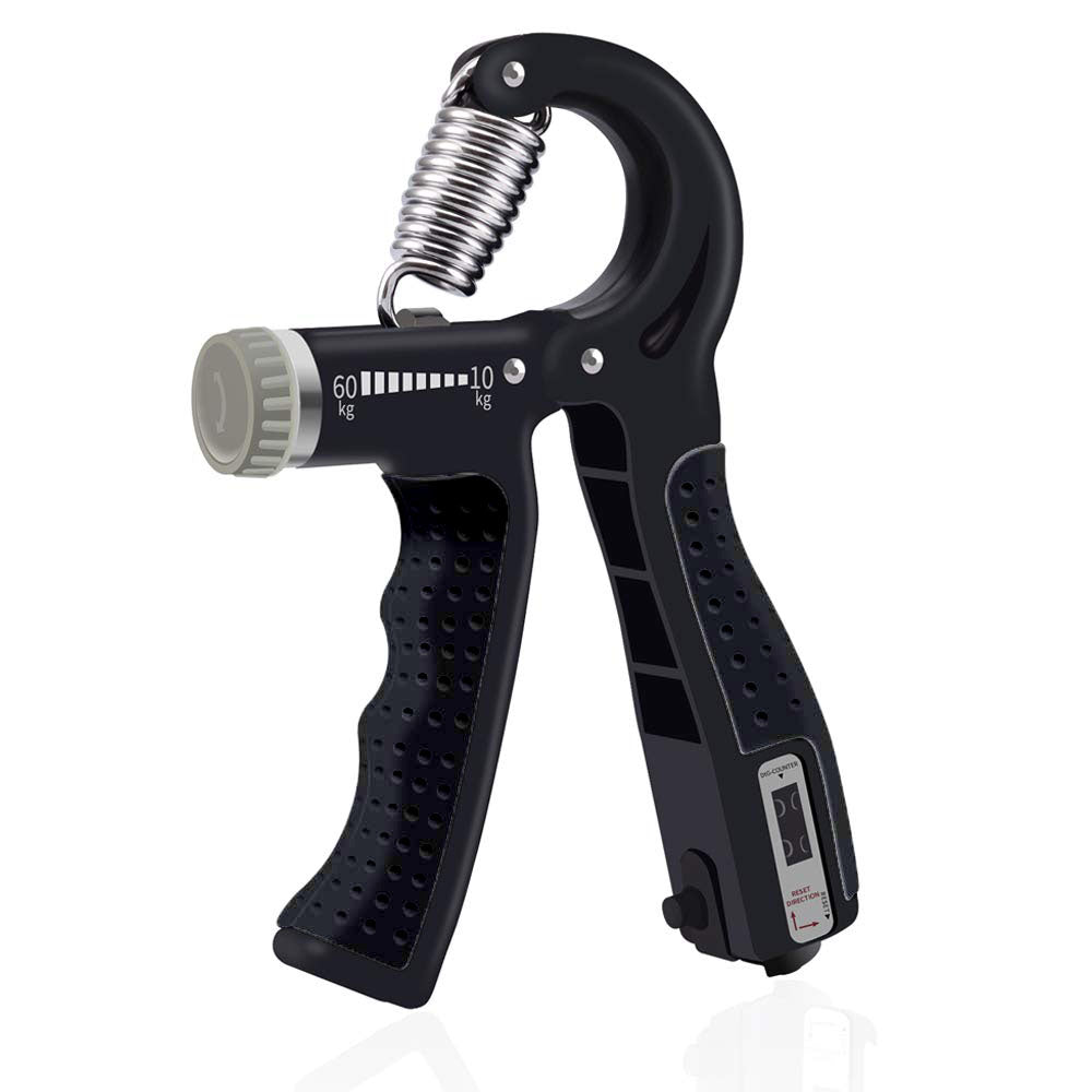 Adjustable Hand Grip Strengthener Exerciser Forearm Gripper Orange