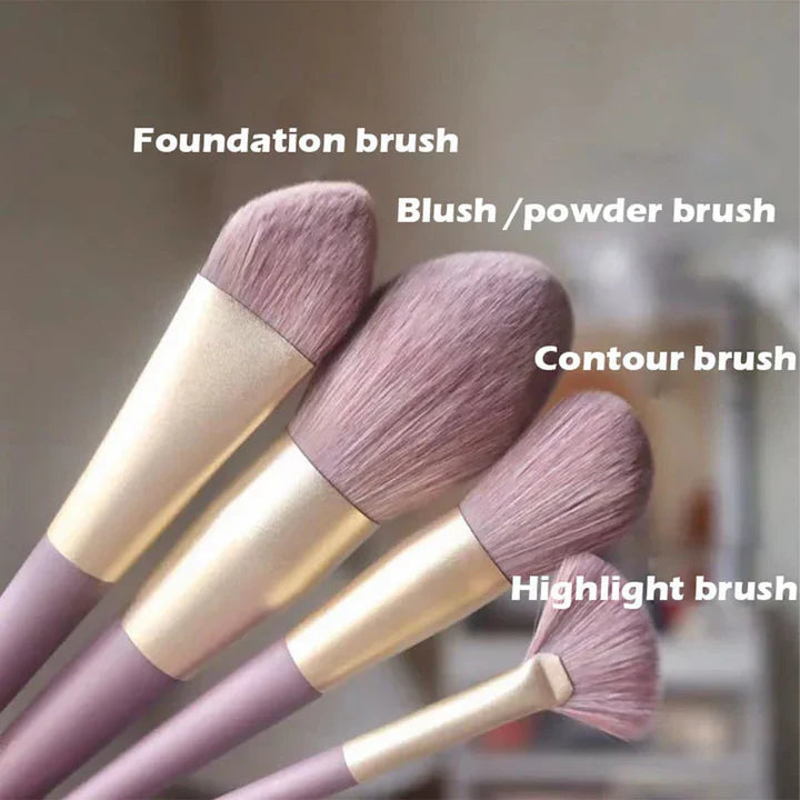 Cute Makeup Brushes Set