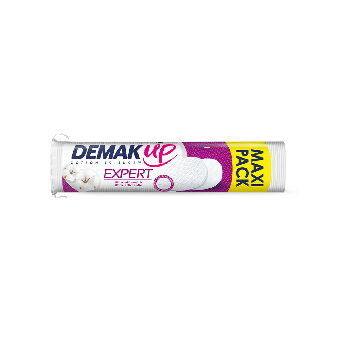 Demak-up Expert Round Single Cotton Make-Up Removal Pads