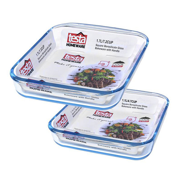 Testa, Glass Bakeware Square - 114