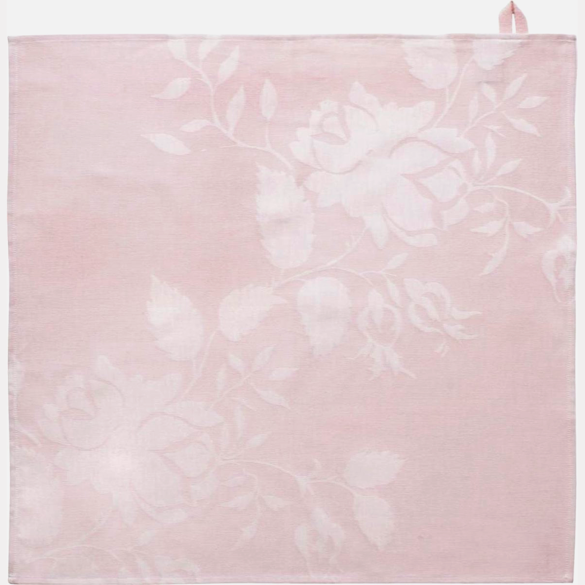 Royal Boch Fleurs Rouges Kitchen Towel in Pink