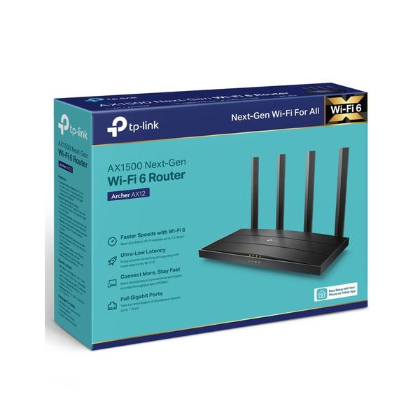 TP-Link Archer AX12 AX1500 Wi-Fi 6 Router