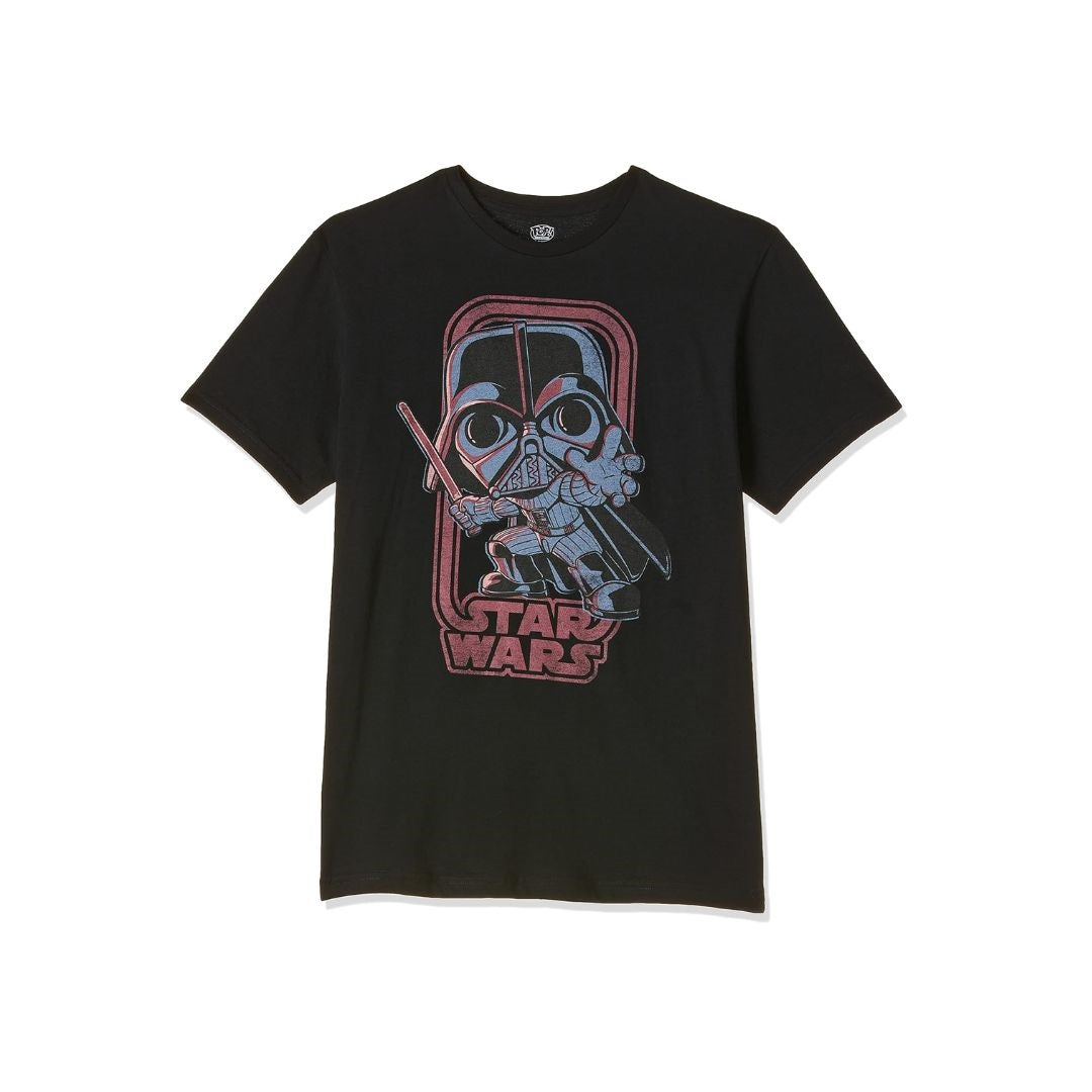 Funko Pop Tee Star Wars Vader Force Retro Large