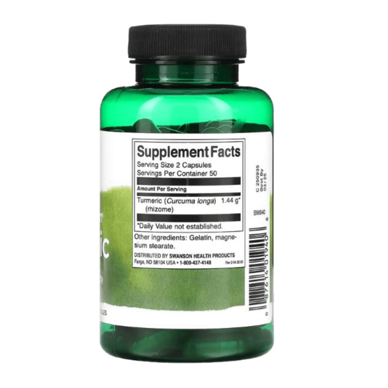 Swanson Full Spectrum Turmeric – 720 mg | 100 Capsules