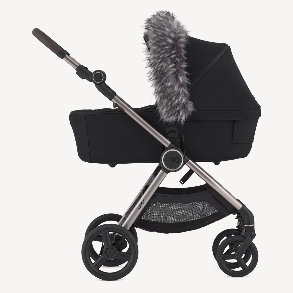 Anex - Fur Hood - Black W/A06
