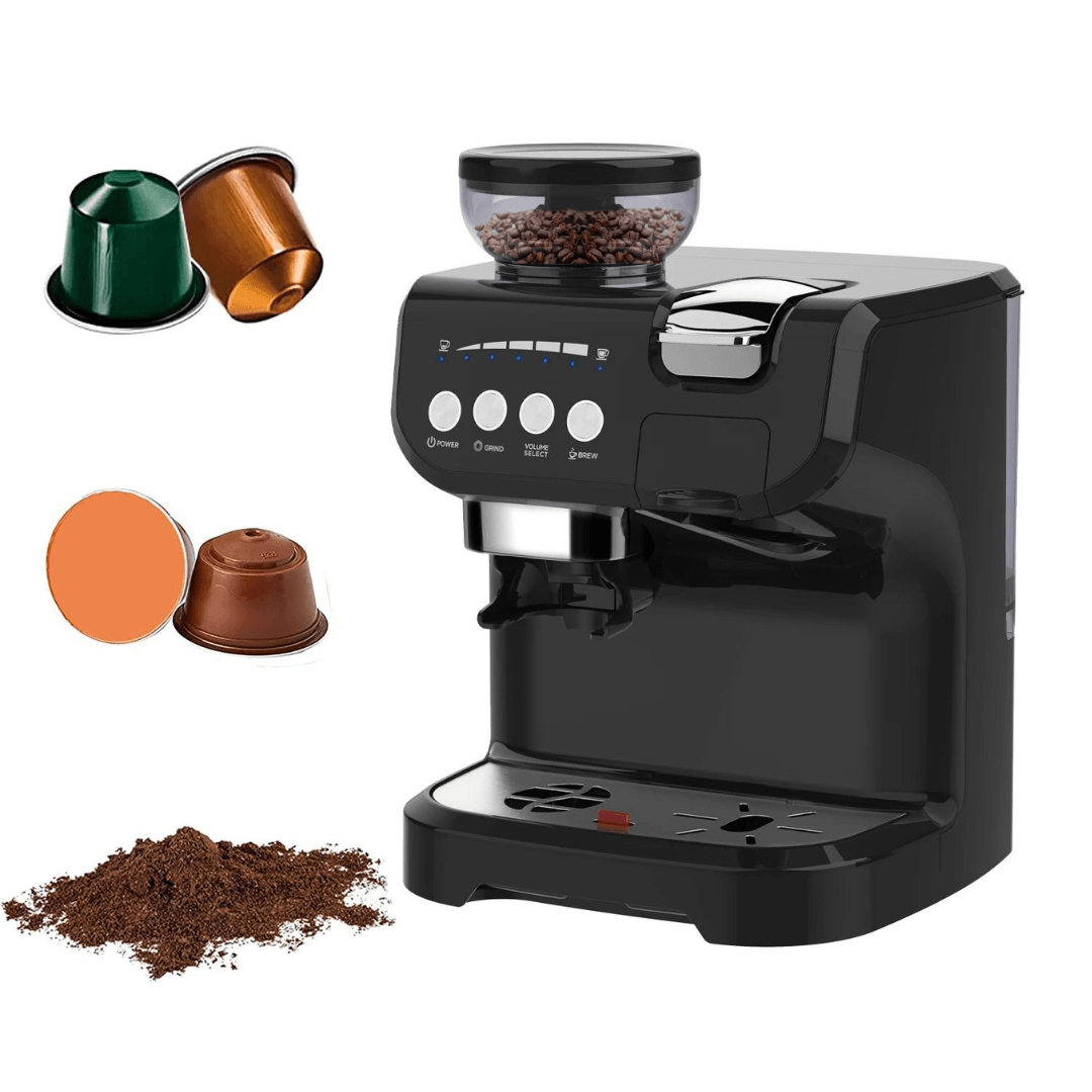 Unique Multi Capsule Coffee Machine With Grinding