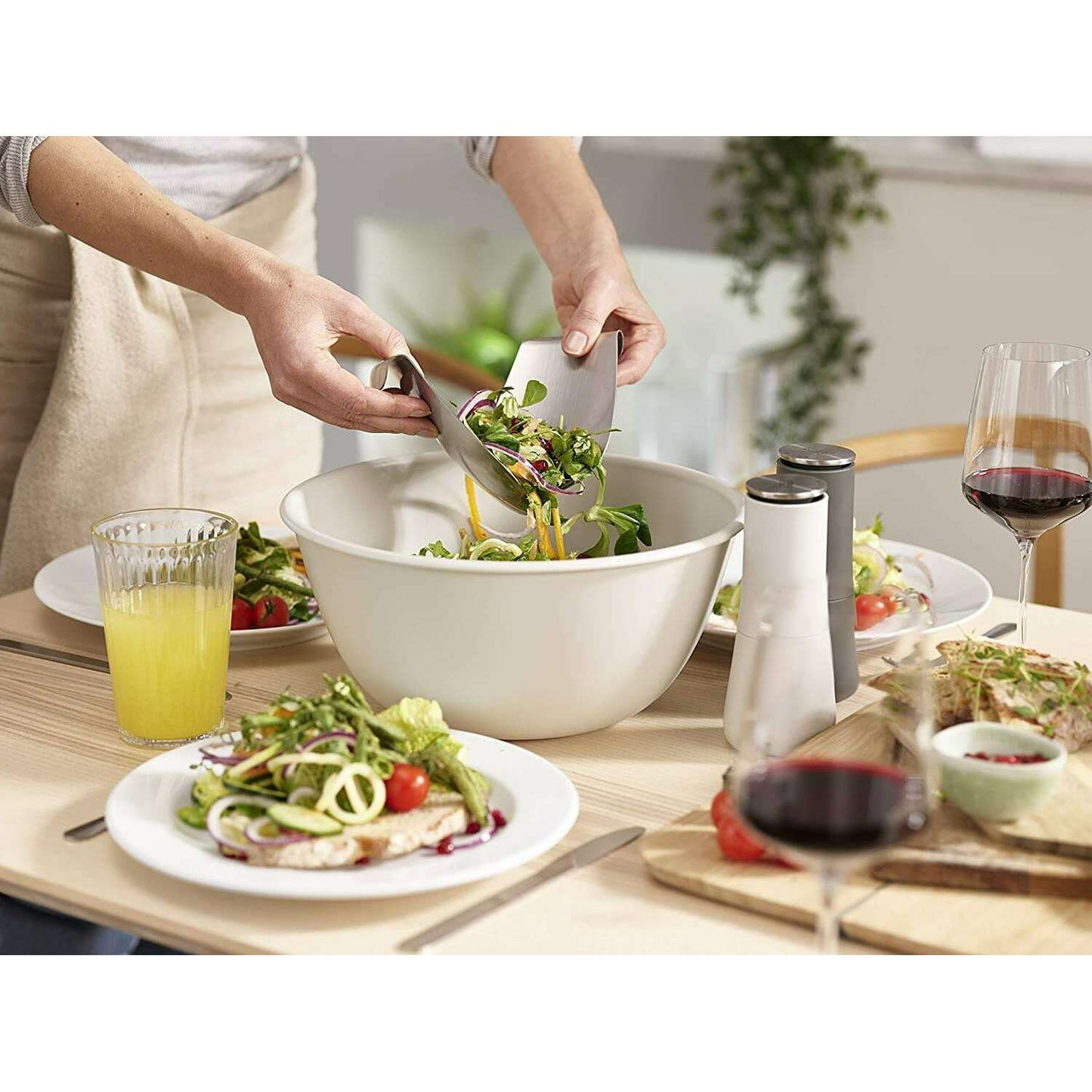 Uno Salad Bowl & Servers Set - Medaid International