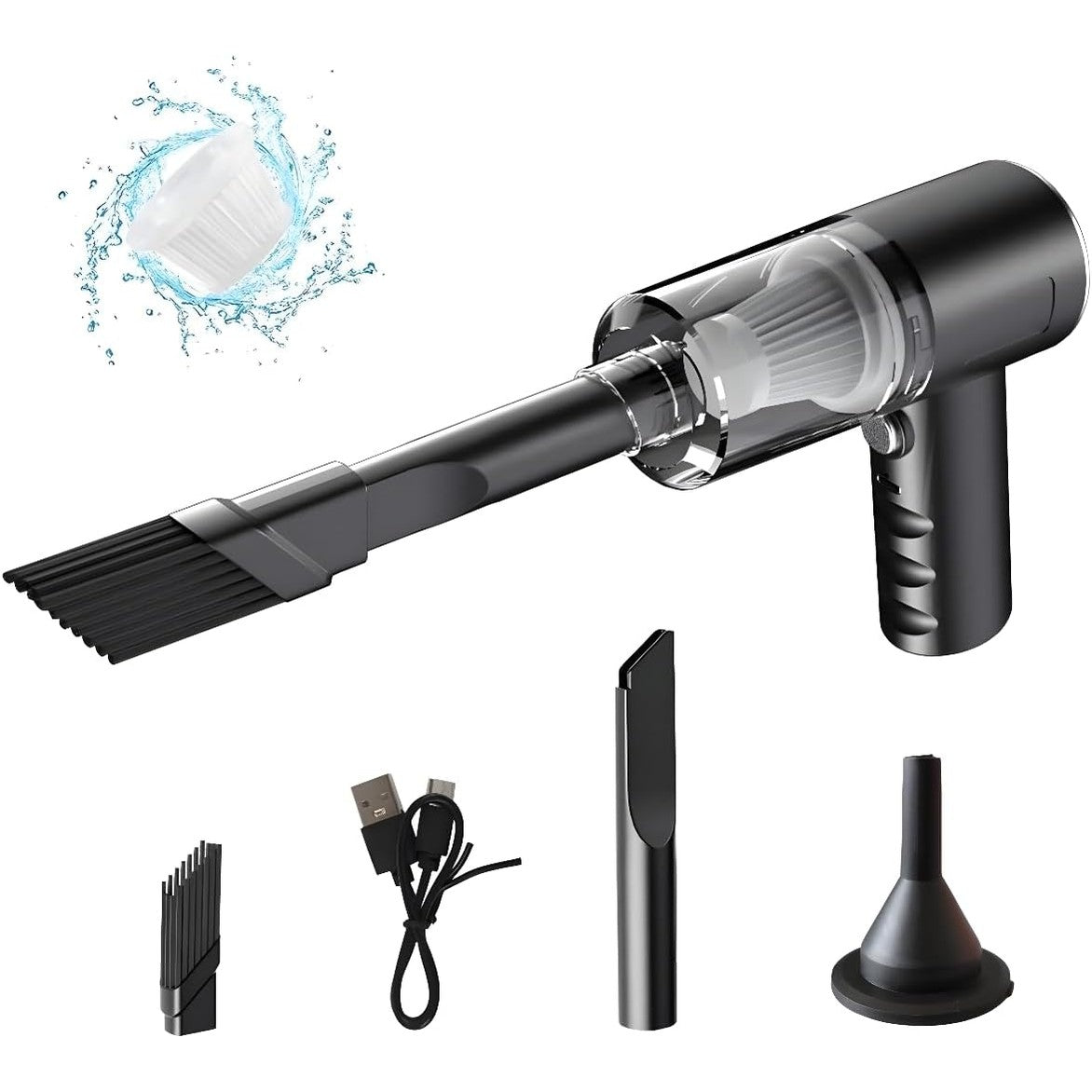CORDLESS RECHARGEABLE VACUUM CLEANER مكنسة كهربائية لاسلكية قابلة للشحن