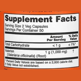 Now Foods - Valerian Root 500 mg | Soothing Support for a Restful Sleep - 100 Capsules