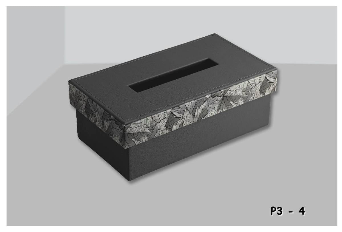 Leather S Tissue Box (S) for Straight