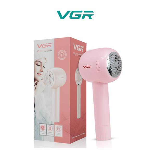 VGR Professional Lint Remover for Clothes, Rechargeable Fabric Shaver with Stainless Steel Blades, USB Type-C Charging, Powerful Fuzz Remover for Sweater, Wool, Blanket & Furniture V-813