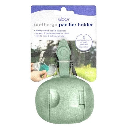 Ubbi - On The Go Pacifier Holder - Sage