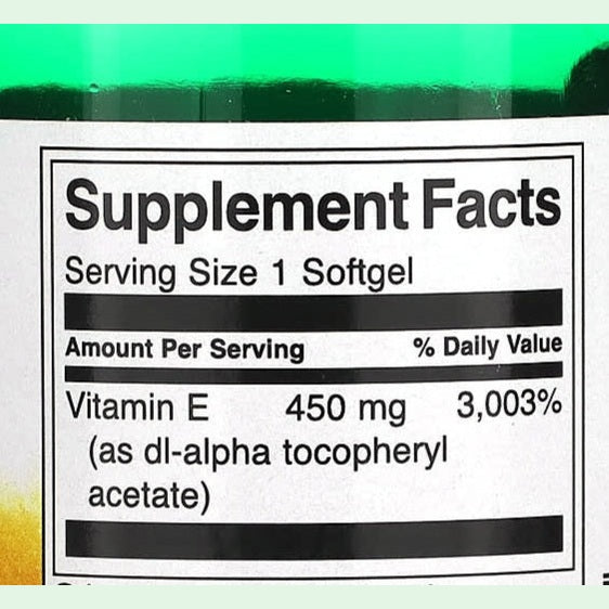 Vitamin E Swanson