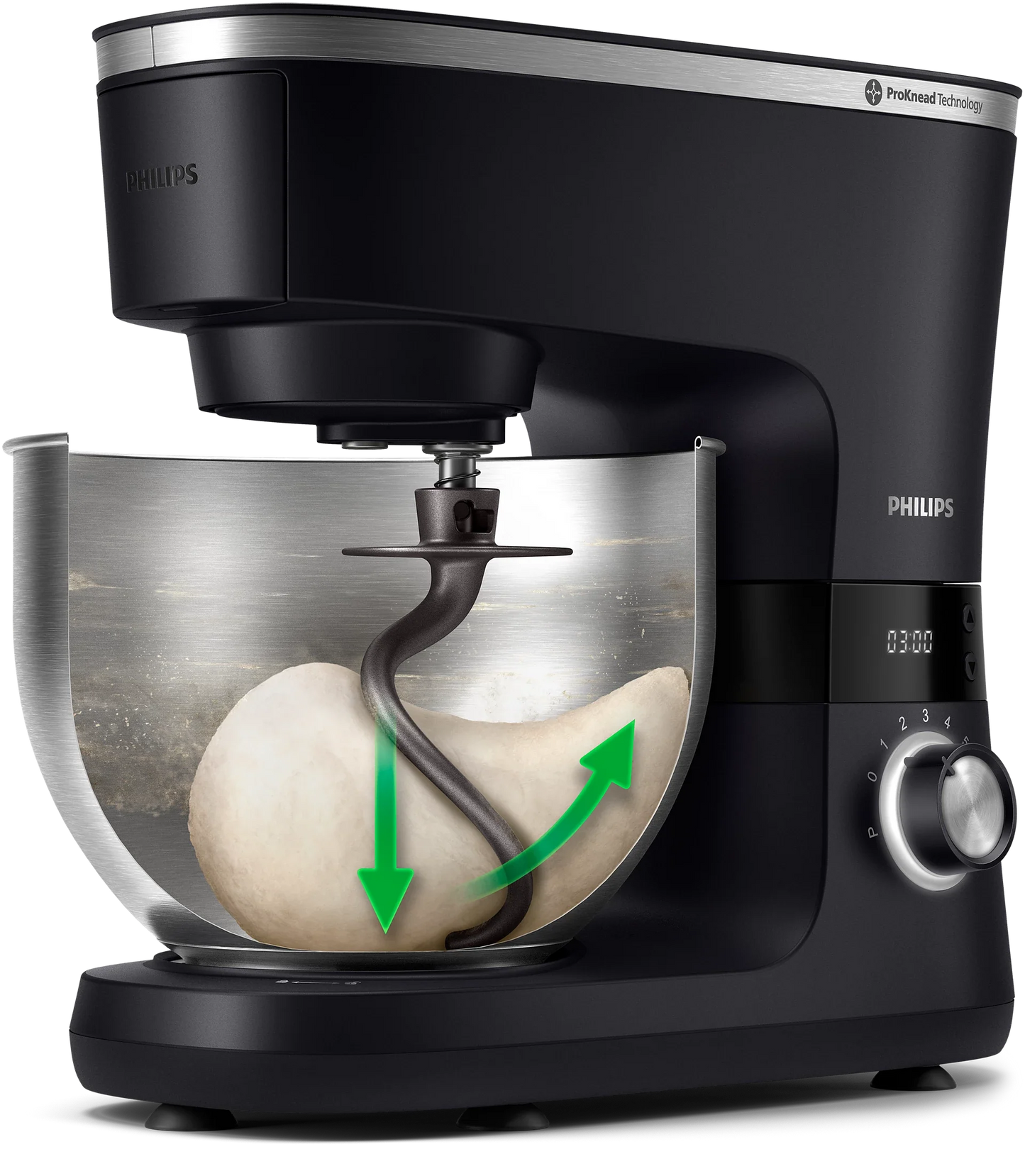 Philips, Series 7000 Kitchen Machine, Black And Silver – Hr7962