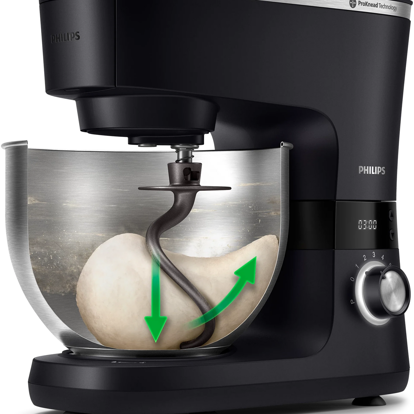 Philips, Series 7000 Kitchen Machine, Black And Silver – Hr7962