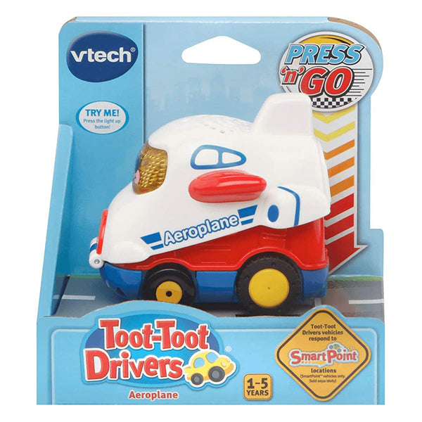 VTech Toot Drivers Press 'N' Go Aeroplane, UK