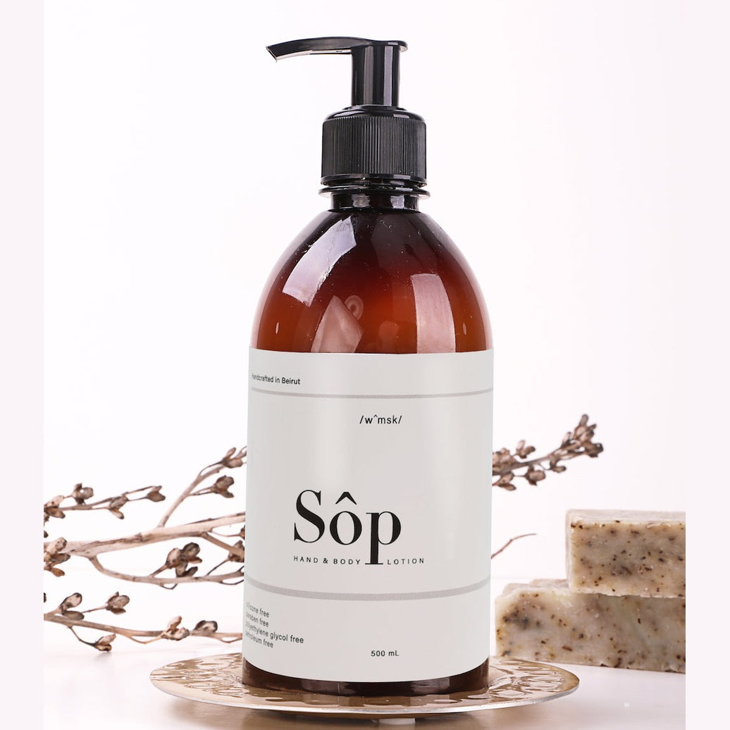 Sôp Natural Hand & Body Lotion White Musk