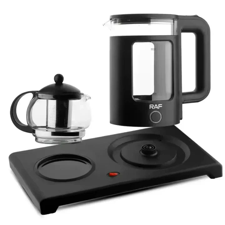 RAF Electric Kettle with Tea Brewing Pot