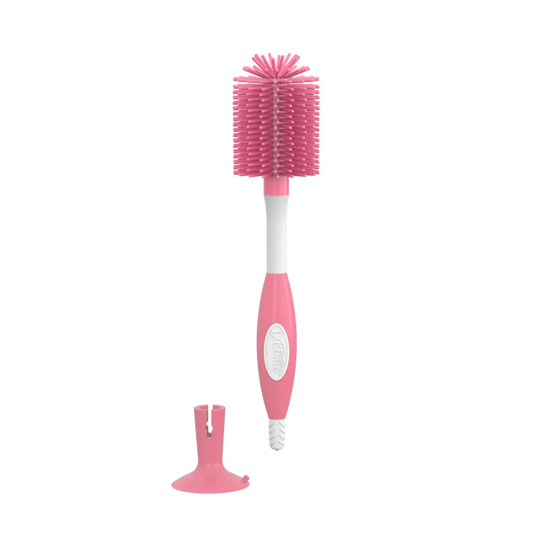 Dr. Browns Soft Bottle Brush Pink, Gentle Cleaning