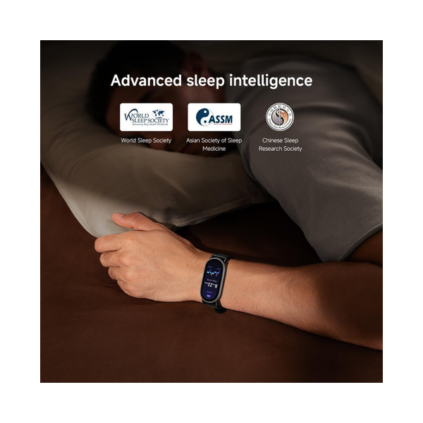 Xiaomi Smart Band 10 Ceramic Edition Pearl White | 1.72''AMOLED Narrow-edge Quadrilateral Display | Professional Workout Analysis | Up to 21-days Battery Life