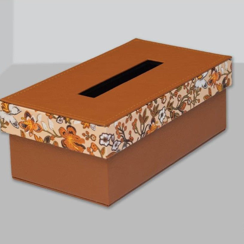 Leather S Tissue Box (S) for Straight