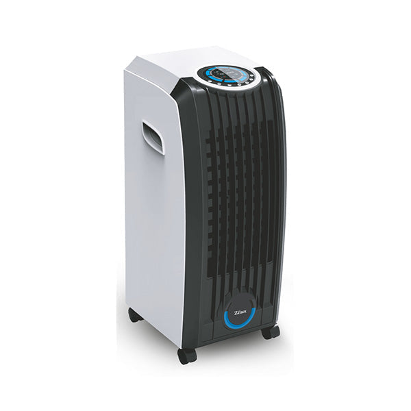 Zilan, Portable Air Cooler 3 Speeds, 4L Tank, Led Touch, Remote, 60W - ZLN1307