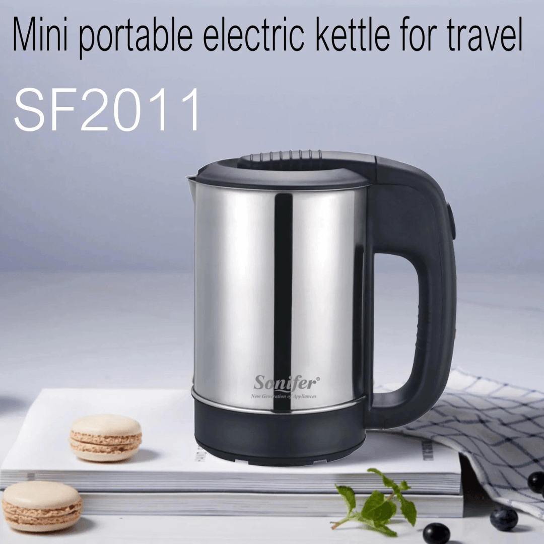 0.5L Mini Electric Kettle Stainless Steel 600W