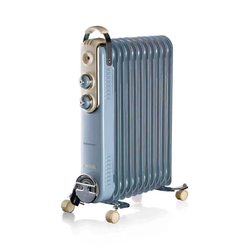Ariete Vintage Oil Radiator 11fins 2500W BLUE