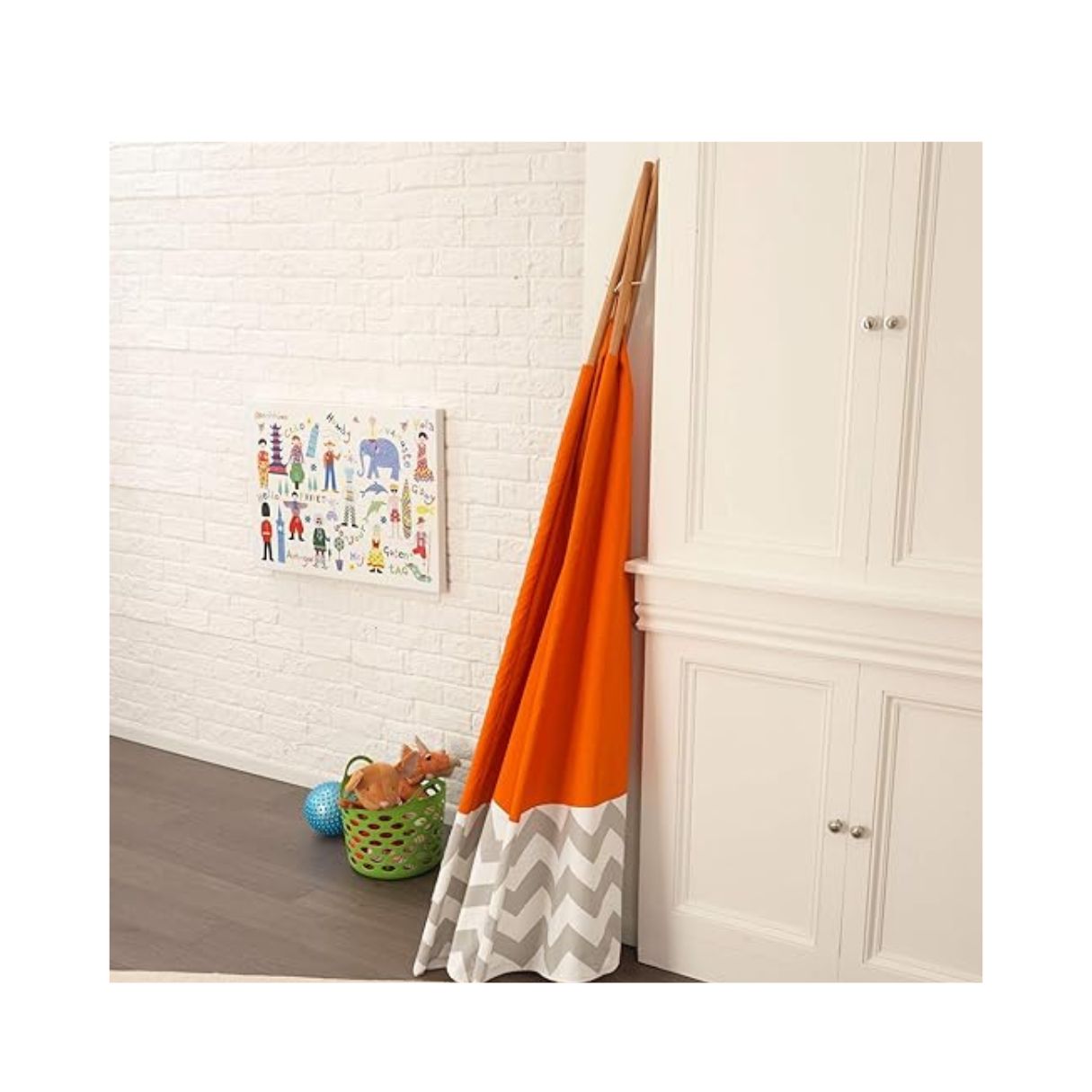 Deluxe Play Teepee - Orange By KIDKRAFT - Medaid International