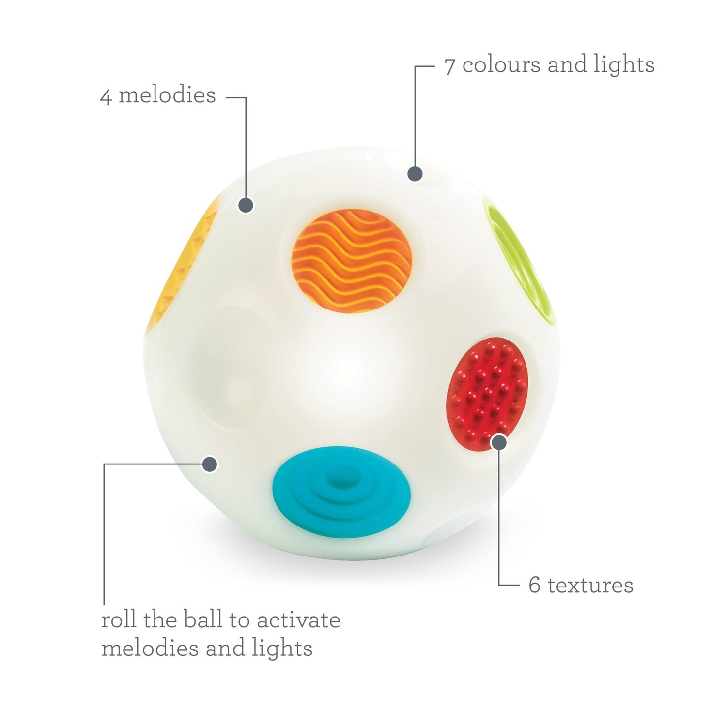 Infantino Senso Rainbow Ball