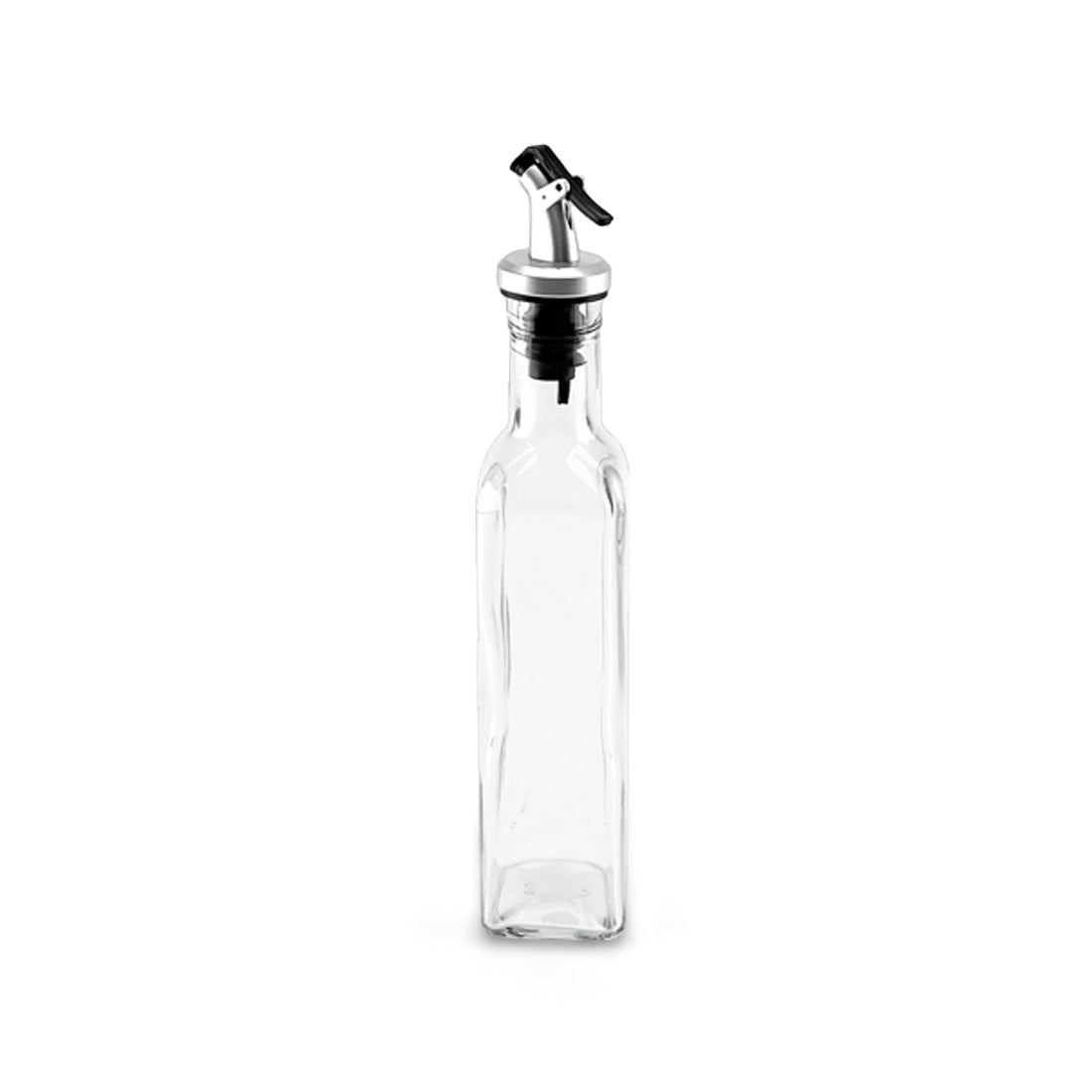 Oil & Vinegar Glass Bottle W/ Pourer - Clear