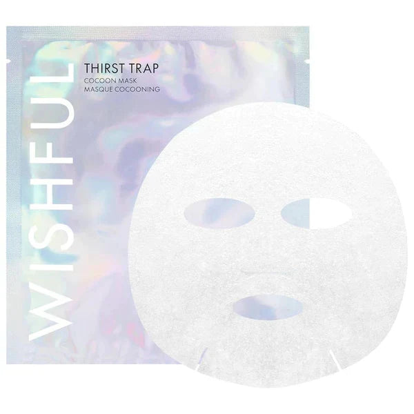 wishful-thirst-trap-rose-aloe-vera-soothing-sheet-mask-1-mask - Medaid International