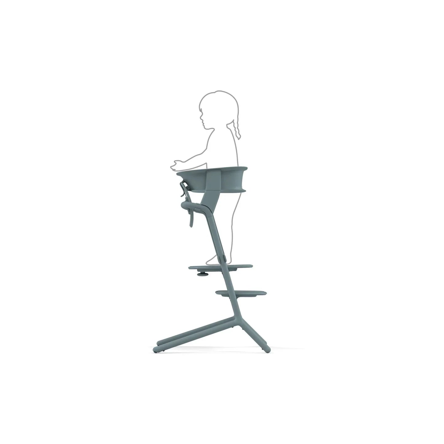 Cybex - Lemo  Learning Tower - Set/Stone - Blue Mid-Blue - PU4