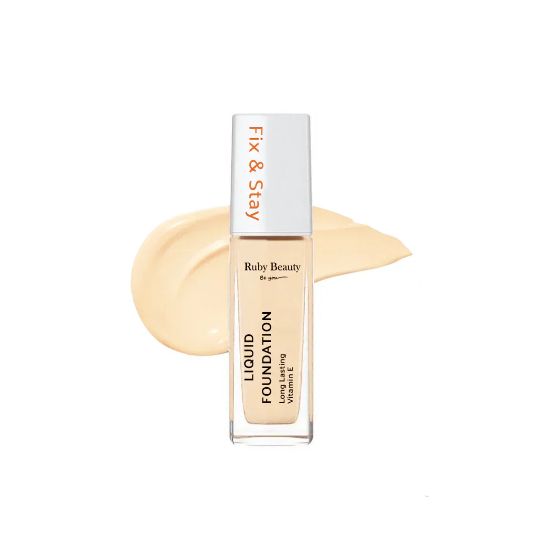 Ruby Beauty Fix & Stay Liquid Foundation RB-3028 - Medaid International