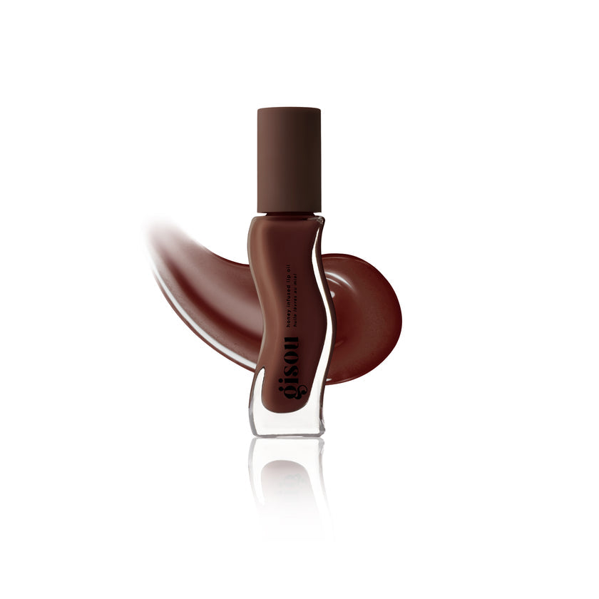 GISOU Honey Infused Lip Oil Fall Edition-MILKY MOCHA