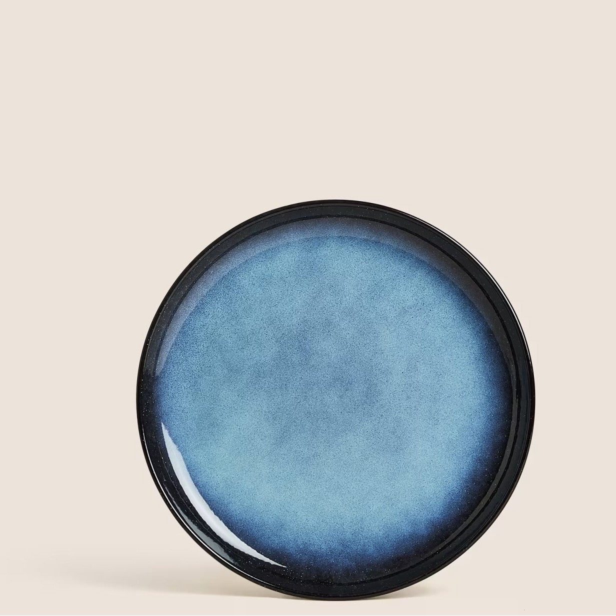 Dosthoff Blue Glazed Side Plate 19.5 cm