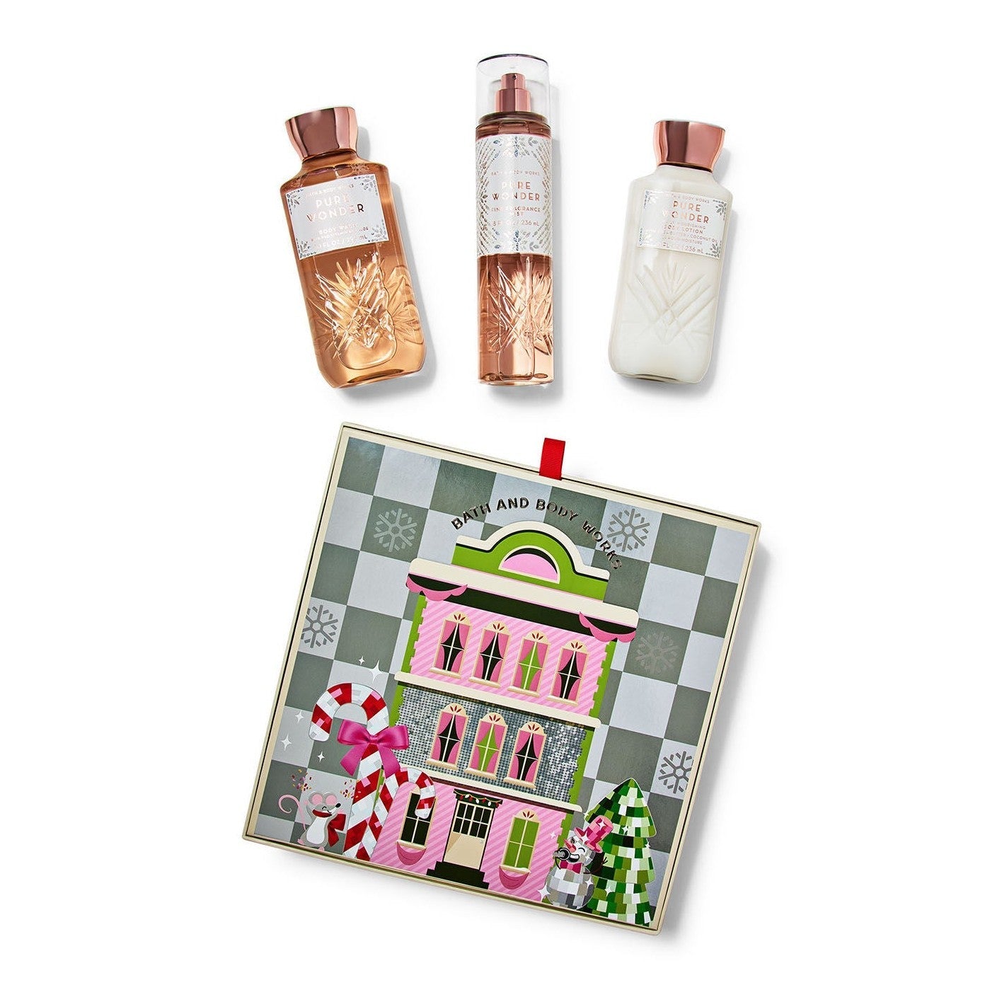 New Bath and Body Works The Jingle Mingle Pure Wonder Gift Set