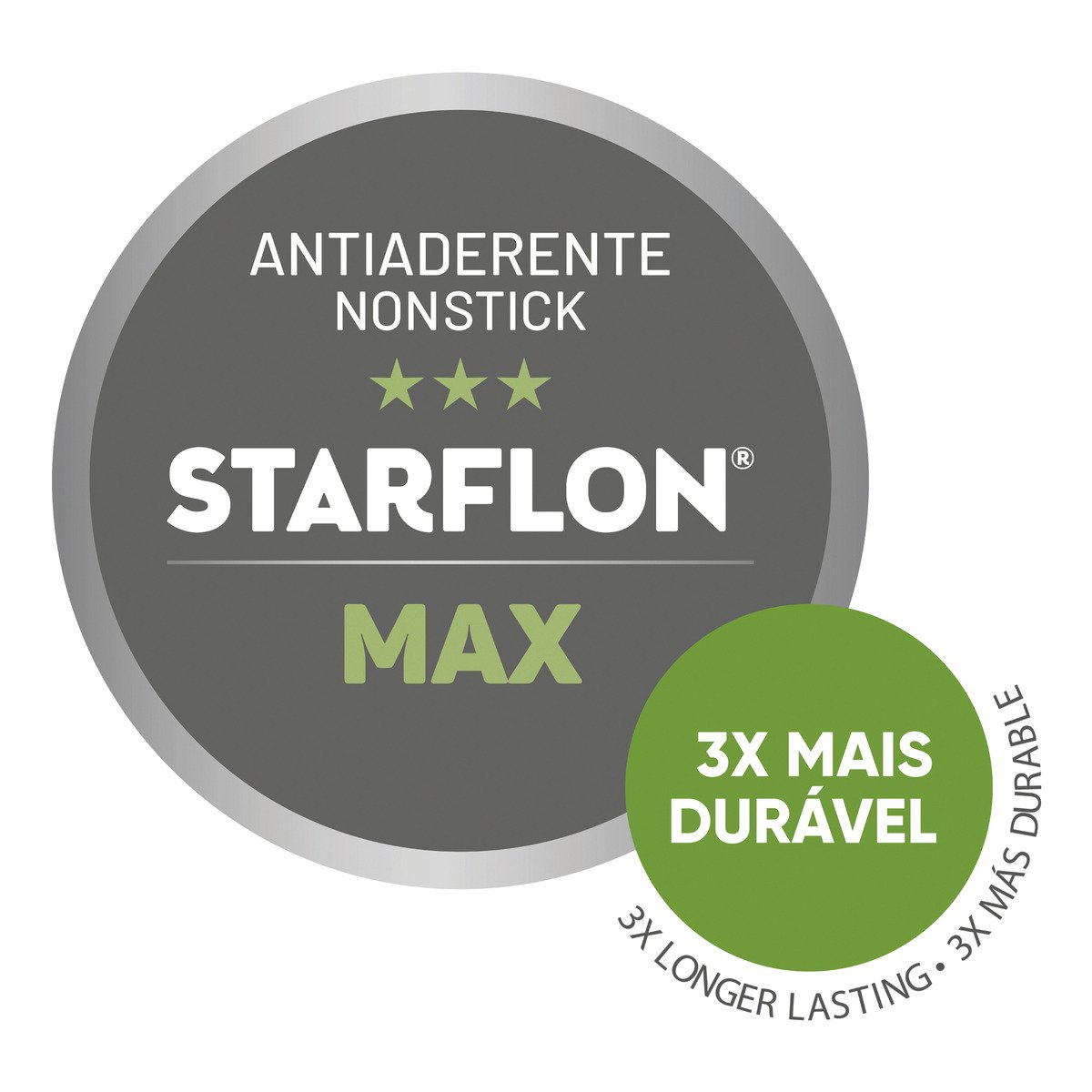 Tramontina Aluminum Pizza Pan with Interior Starflon Max Nonstick Coating and Exterior Graphite