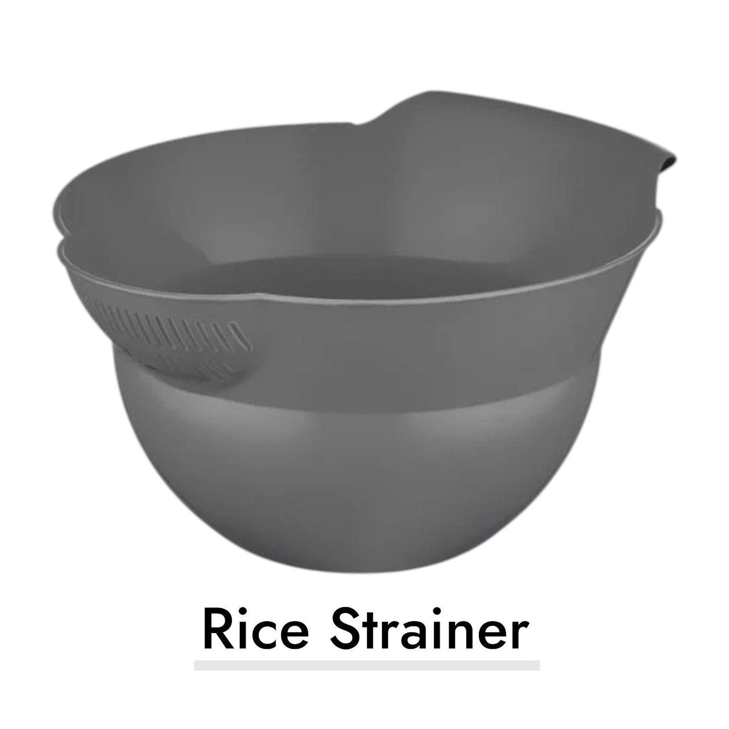 Deep Plastic Rice Strainer