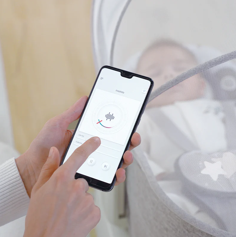 Mastela 4 In 1 Cradle Automatic Electric Swing