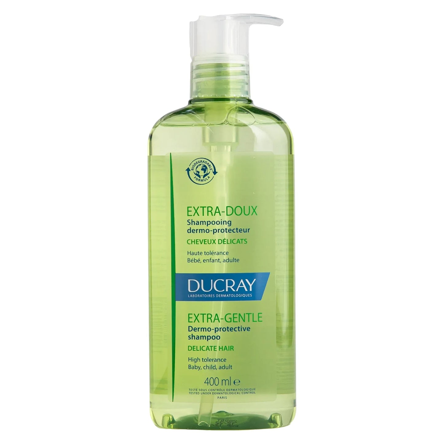 DUCRAY EXTRA DOUX SHAMPOOING 400ML BOTTLE