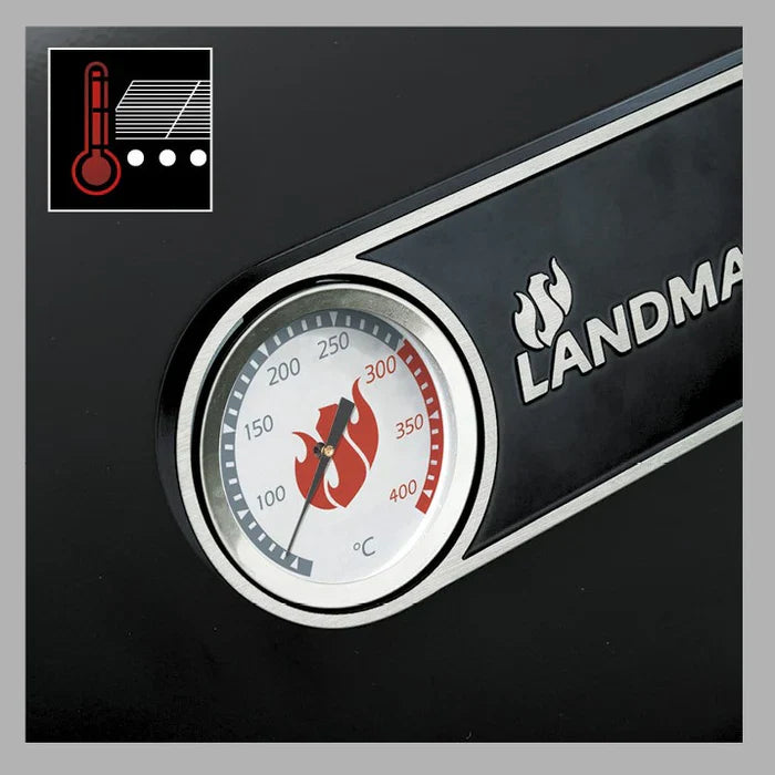 Landmann Rexon Cook 4.1 Gas BBQ - Black